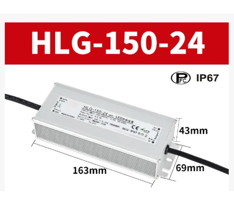 Introdução ao driver LED à prova d'água 150W