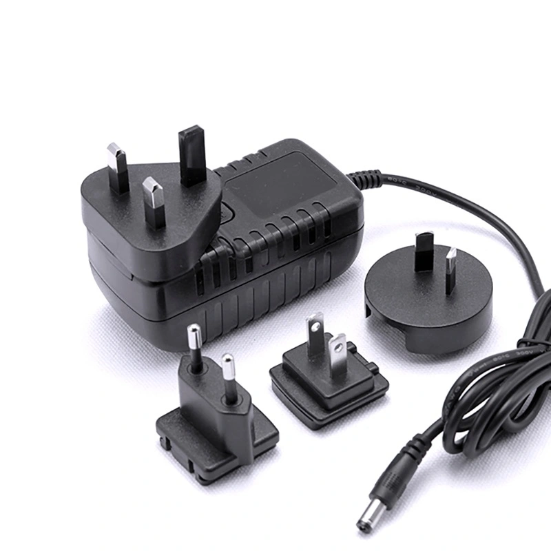 Adaptador de alimentação de plugue removível 24V 1,5A