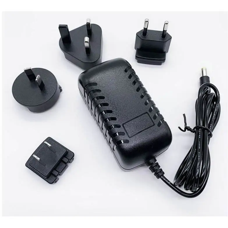 Adaptador de alimentação de plugue intercambiável 5V 2A