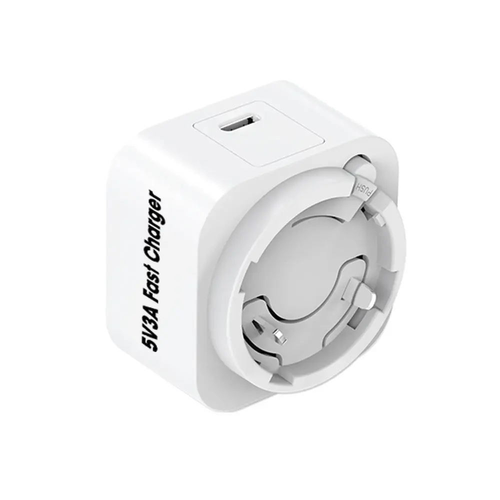 Adaptador de alimentação de plugues CA intercambiáveis ​​5V 3A