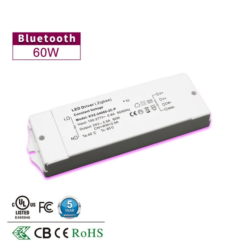 Driver LED regulável sem fio Zigbee 60W