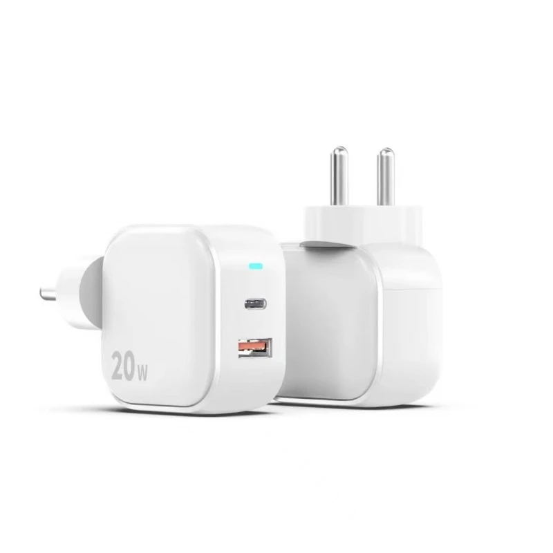 Carregador BIS GaN Plugue Indiano 20W-100W PPS Carregador de Parede
